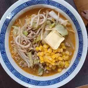 野菜たっぷり★☆サッポロ一番みそラーメン☆★